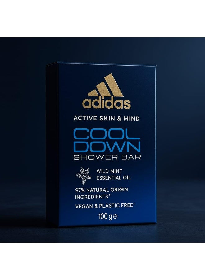 Active Skin And Mind Cool Down Shower Bar 100g